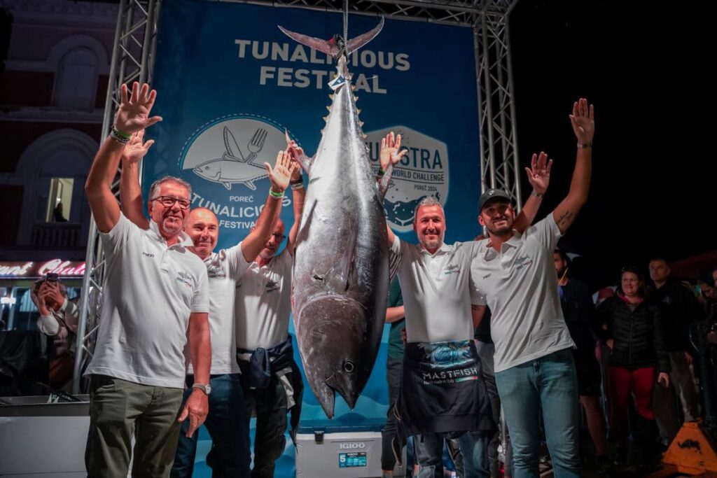 Međunarodno natjecanje u lovu na tune na Tunalicious Festival 2025 u Poreču